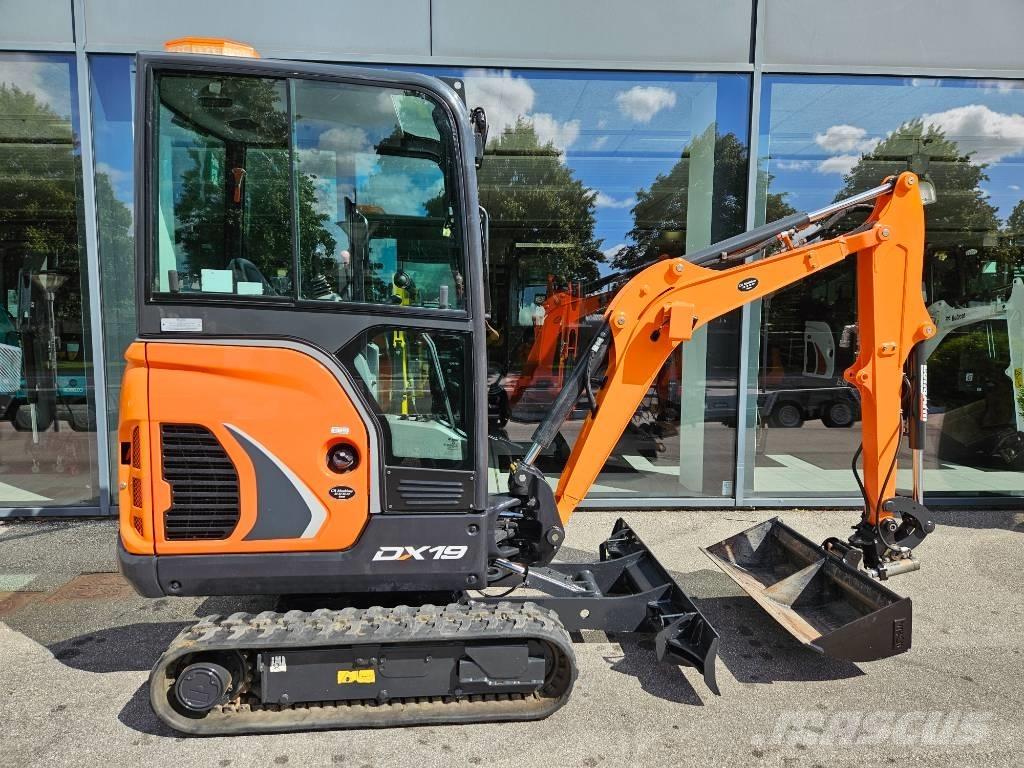 Doosan DX 19 Mini rýpadlá < 7t