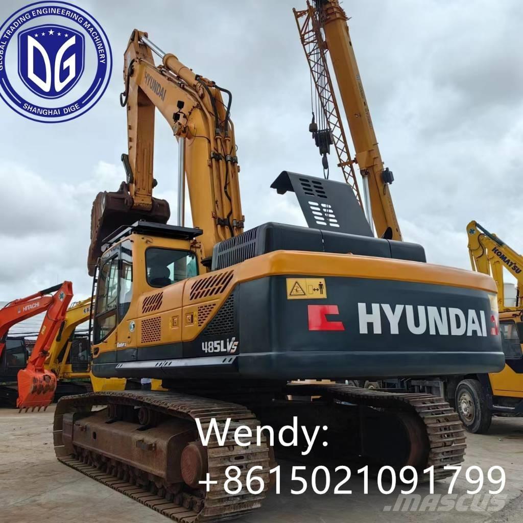 Hyundai 485LVS Pásové rýpadlá