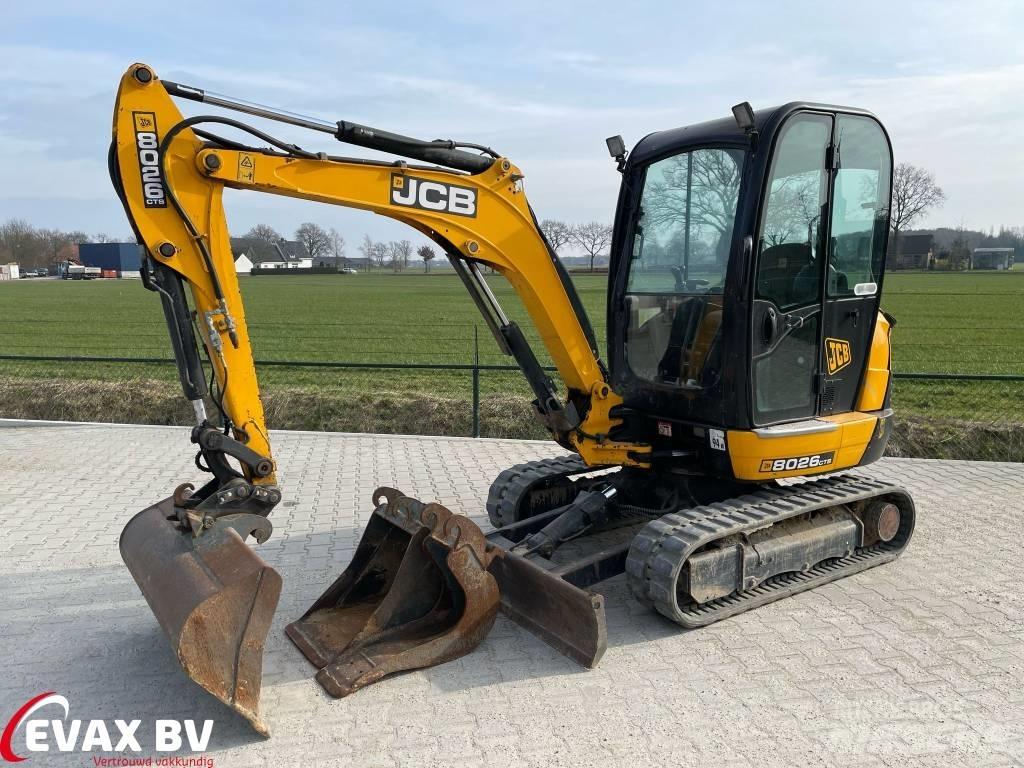 JCB 8026 CTS Mini rýpadlá < 7t