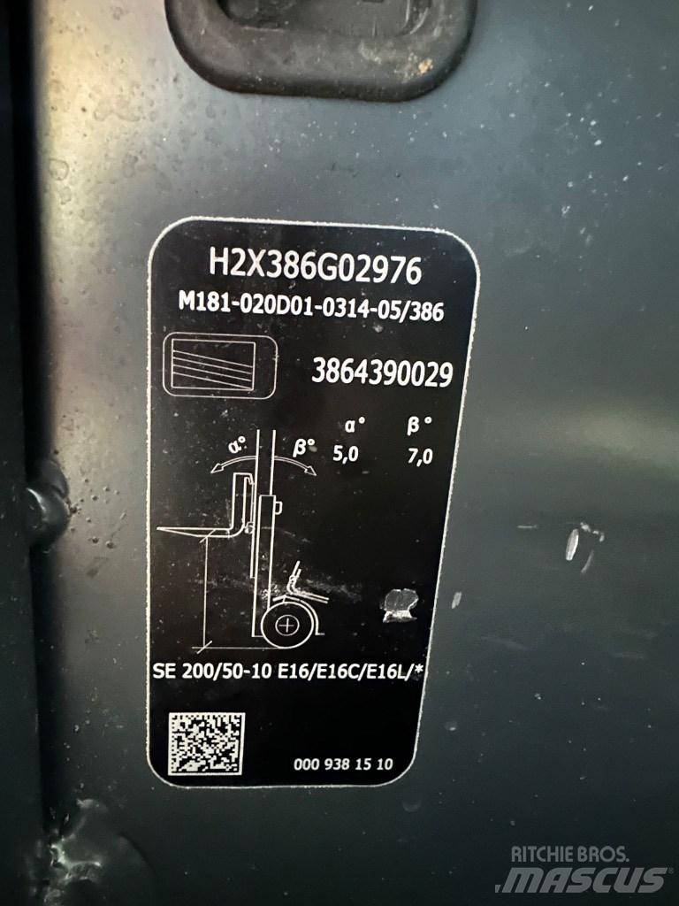 Linde E20L-02 Akumulátorové vozíky