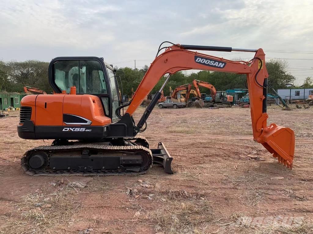 Doosan DX 55 Mini rýpadlá < 7t
