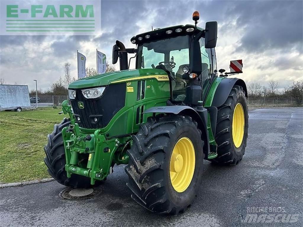 John Deere 6r 250 Traktory
