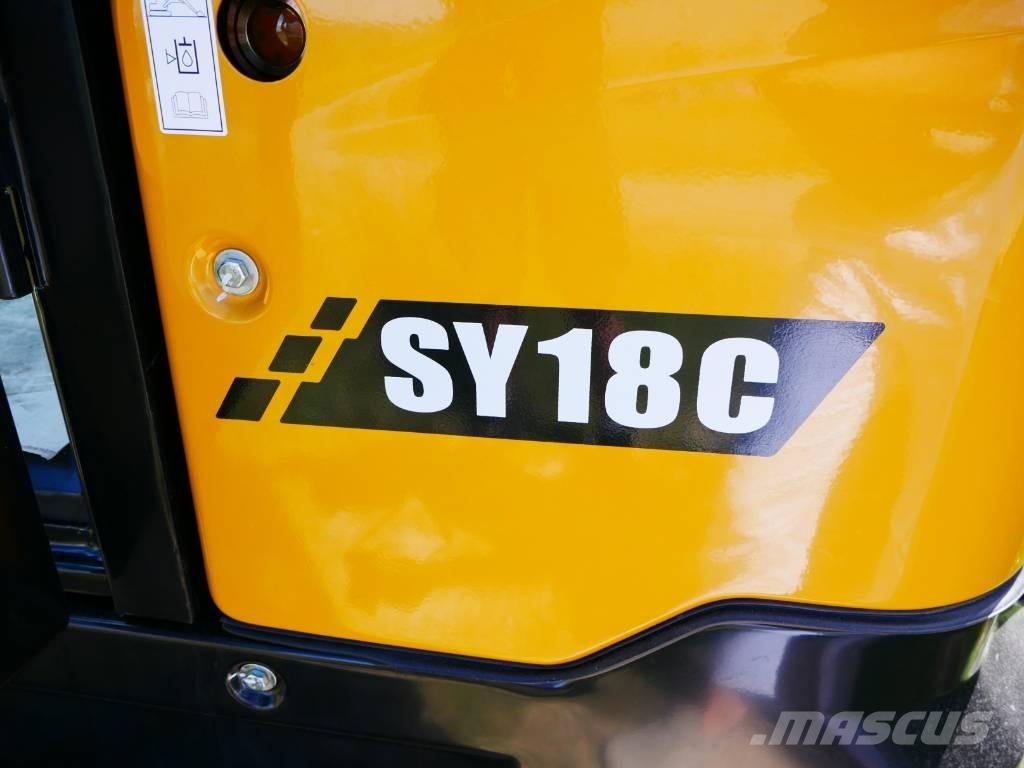 Sany SY 18 C Mini rýpadlá < 7t