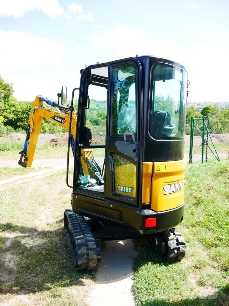 Sany SY 18 C Mini rýpadlá < 7t