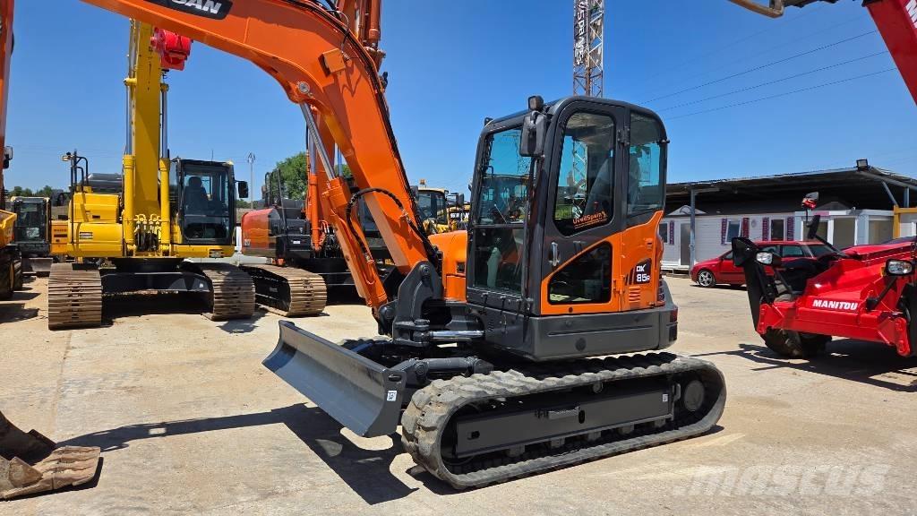 Doosan DX 85 Midi rýpadlá 7 t - 12 t