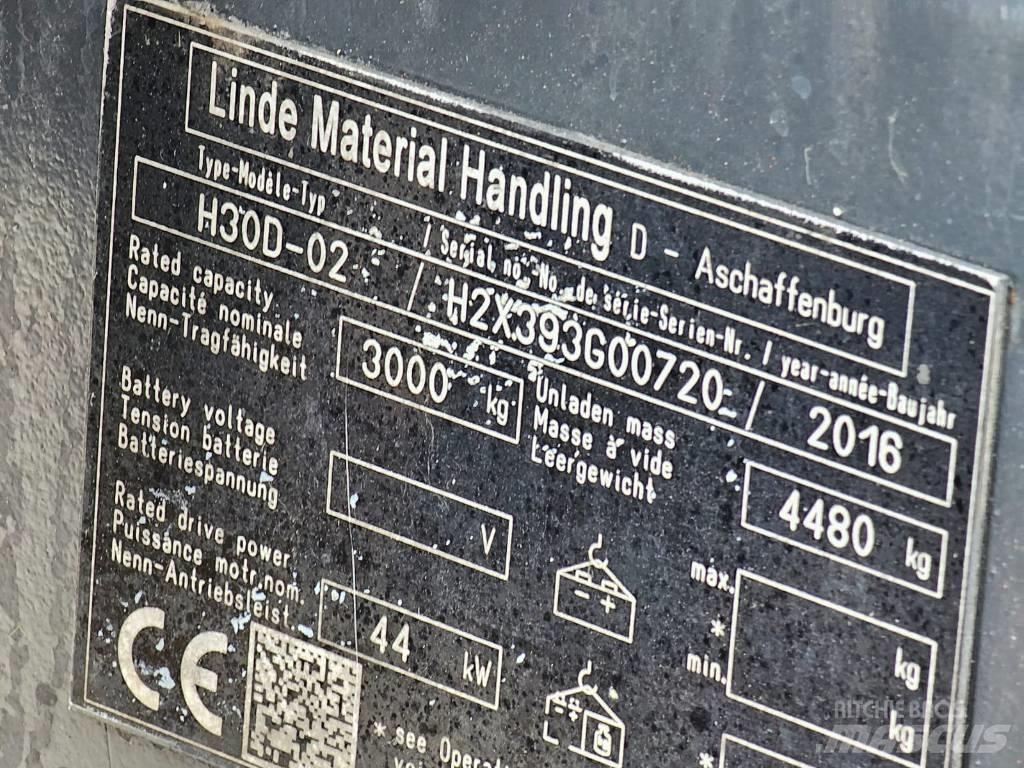 Linde H30D-02 Dieselové vozíky