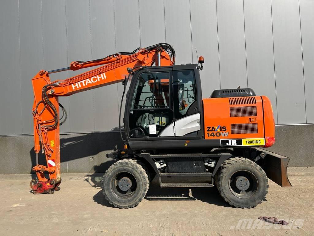 Hitachi ZX 140 W-5B Kolesové rýpadlá