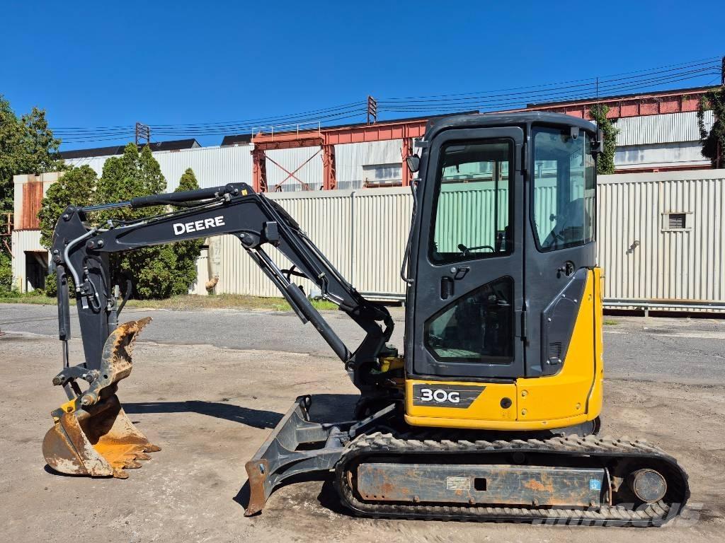 John Deere 30G Mini rýpadlá < 7t