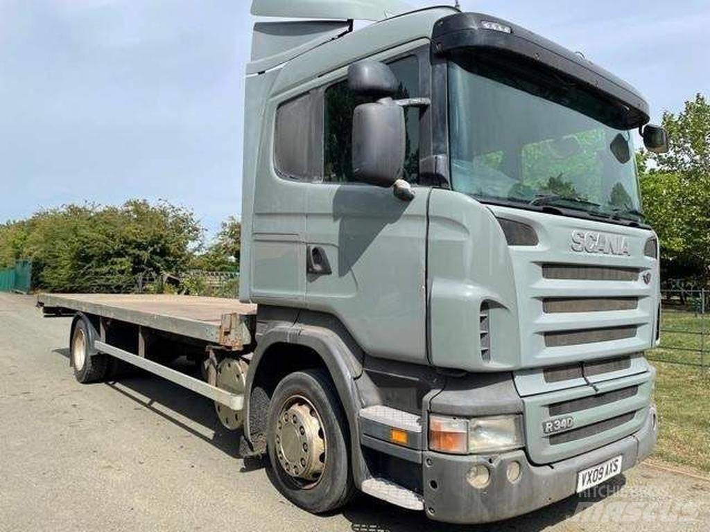 Scania R 340 Plošinové nákladné automobily/nákladné automobily so sklápacími bočnicami