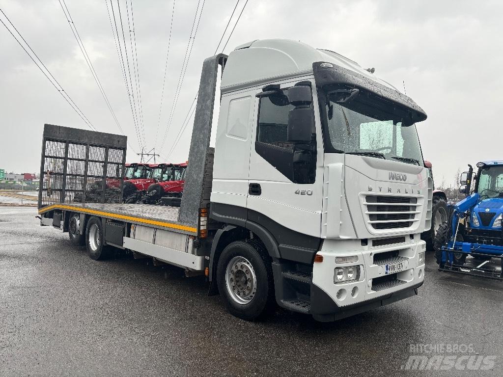 Iveco Stralis 420 Plošinové nákladné automobily/nákladné automobily so sklápacími bočnicami