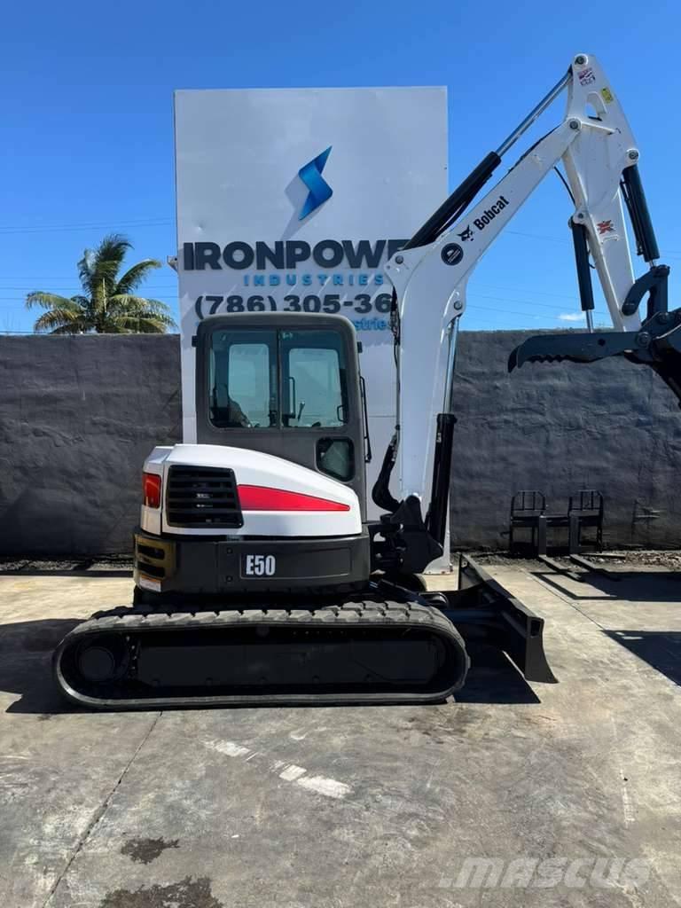 Bobcat E 50 Mini rýpadlá < 7t