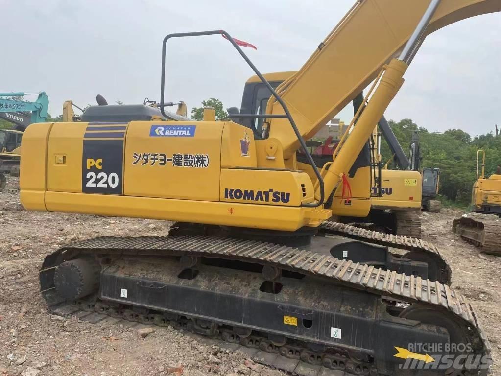 Komatsu pc220-7 Pásové rýpadlá