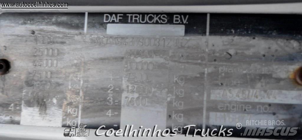DAF 95Ati 380 Plošinové nákladné automobily/nákladné automobily so sklápacími bočnicami