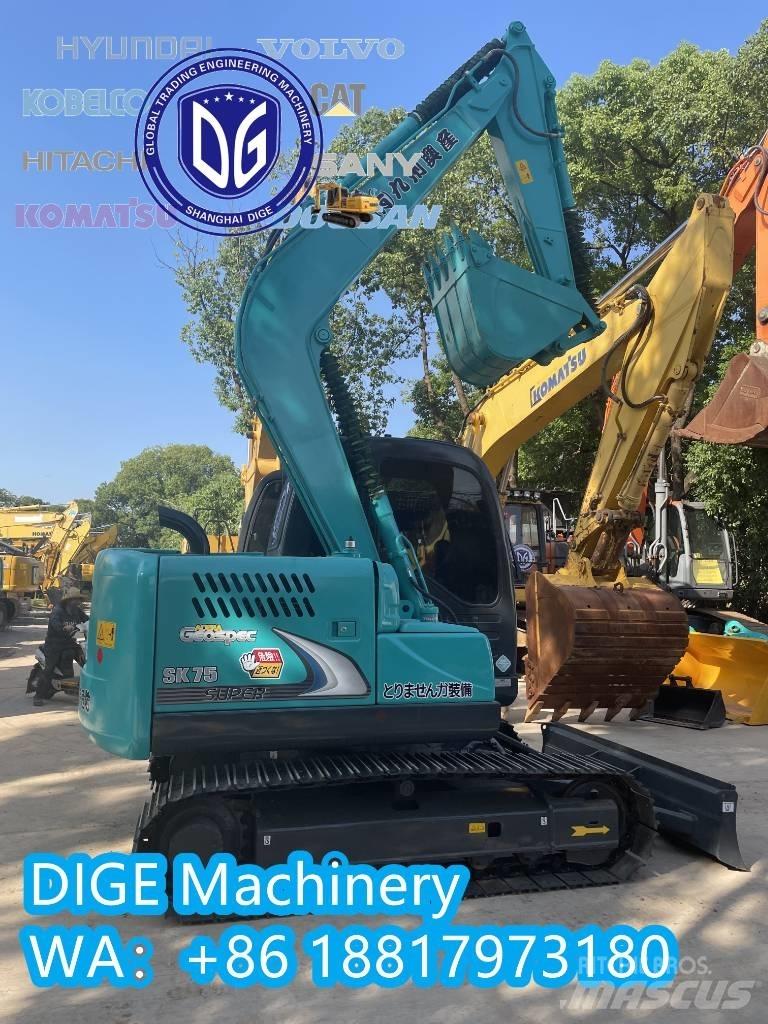 Kobelco SK75-8 Pásové rýpadlá