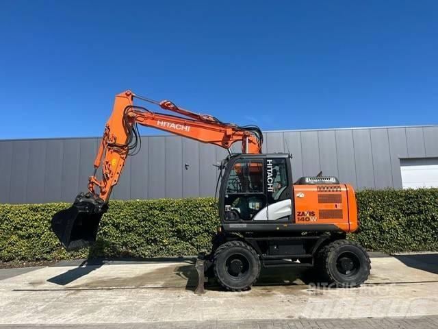 Hitachi 140W-5B Kolesové rýpadlá