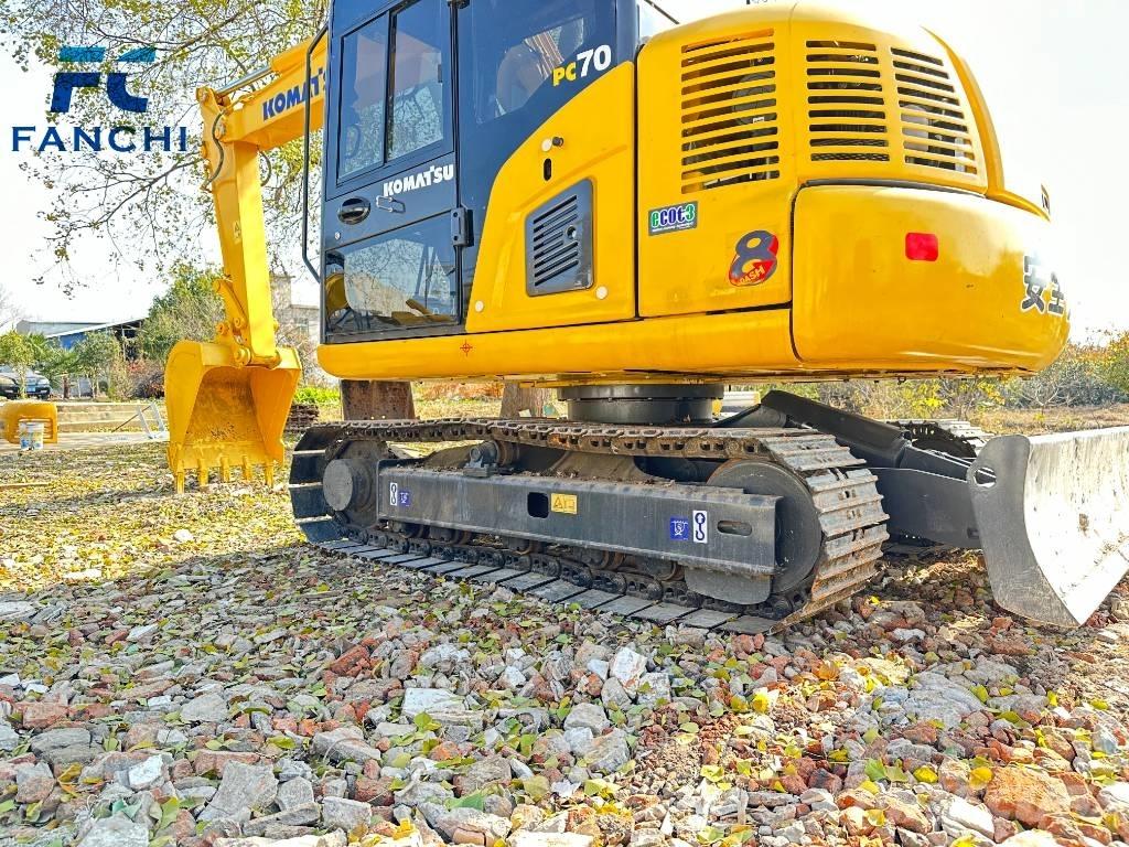 Komatsu PC 70 Pásové rýpadlá
