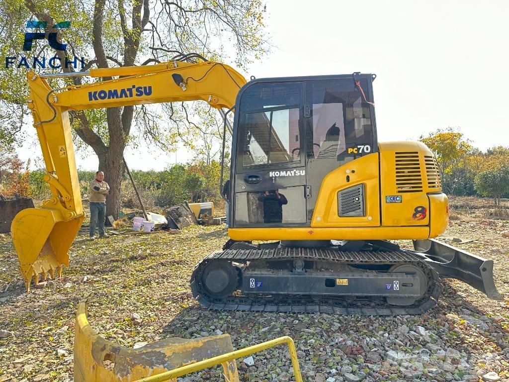 Komatsu PC 70 Pásové rýpadlá