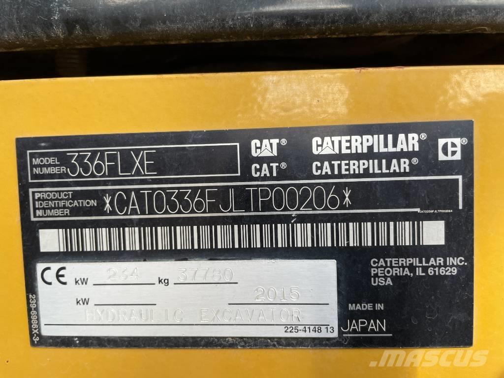 CAT 336 FLXE Pásové rýpadlá