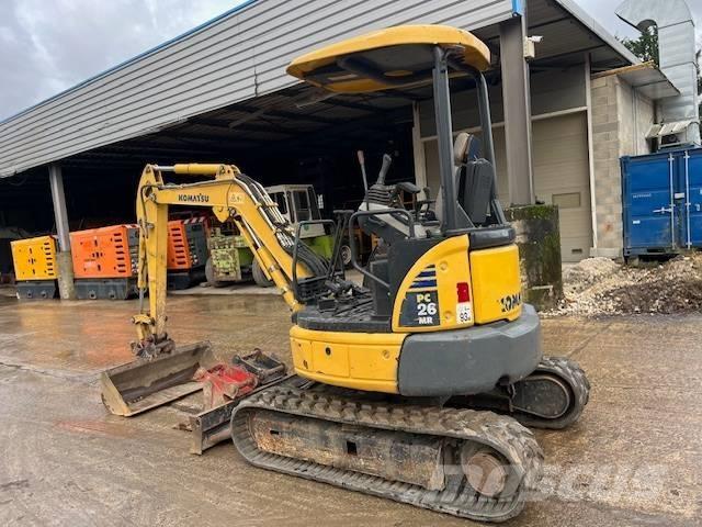 Komatsu PC 26 MR-3 Mini rýpadlá < 7t