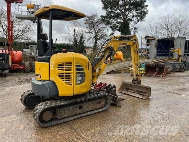 Komatsu PC 26 MR-3 Mini rýpadlá < 7t