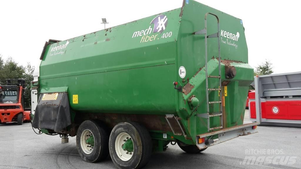 Keenan MF-400 Kŕmidlá, kŕmne žľaby
