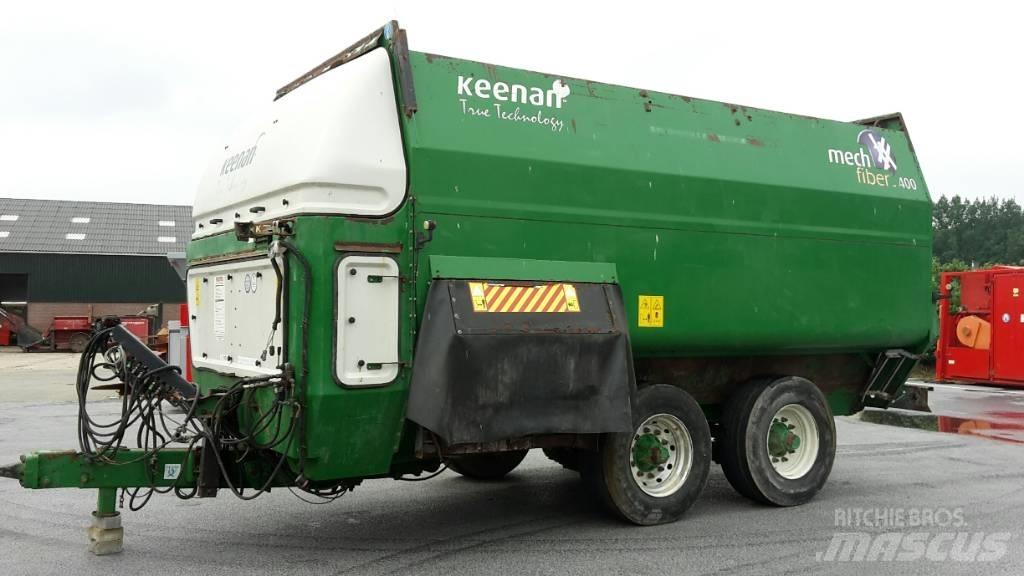 Keenan MF-400 Kŕmidlá, kŕmne žľaby