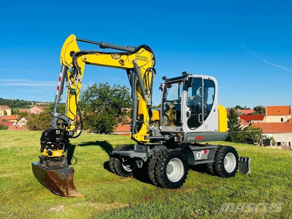 Wacker Neuson EW 100 Kolesové rýpadlá