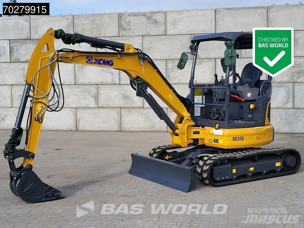 XCMG XE35E Mini rýpadlá < 7t