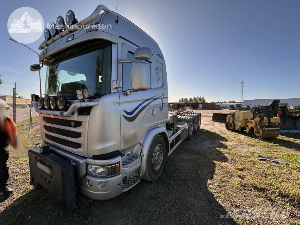 Scania G 490 Hákový nosič kontajnerov