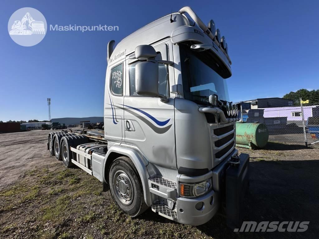 Scania G 490 Hákový nosič kontajnerov
