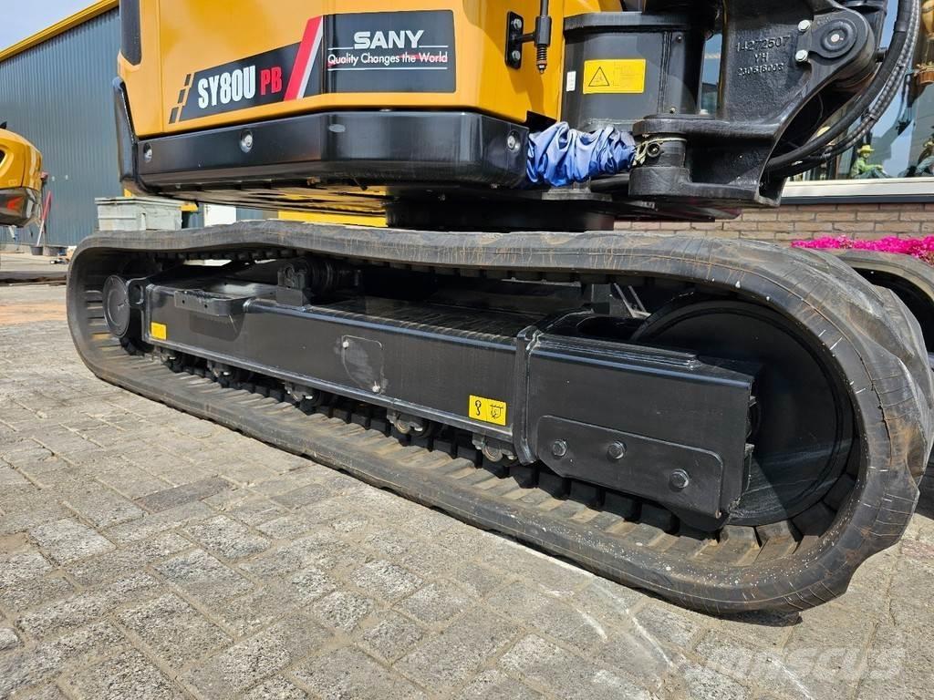 Sany SY80U Midi rýpadlá 7 t - 12 t