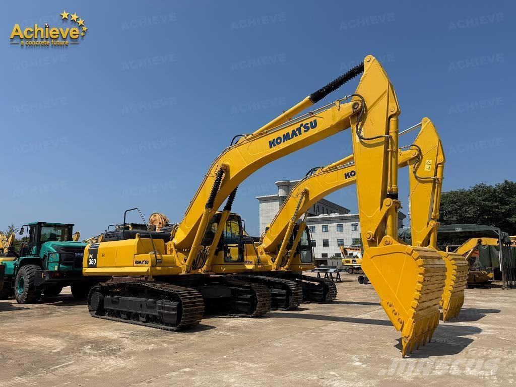 Komatsu PC 360 Pásové rýpadlá