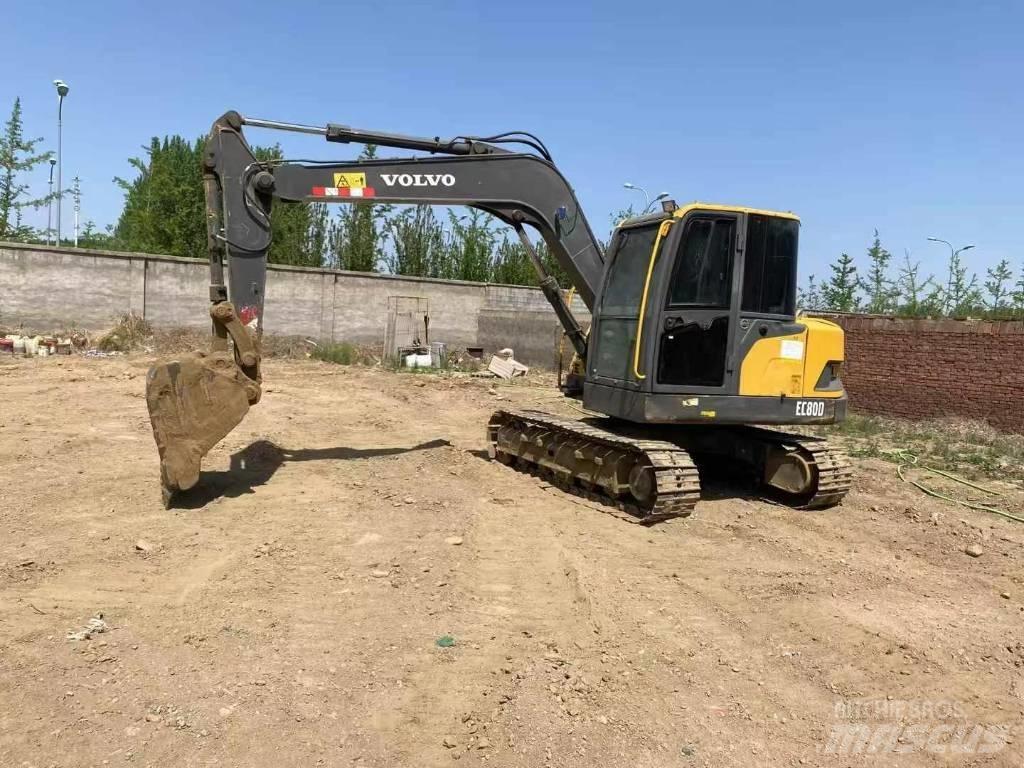 Volvo EC80D Pásové rýpadlá