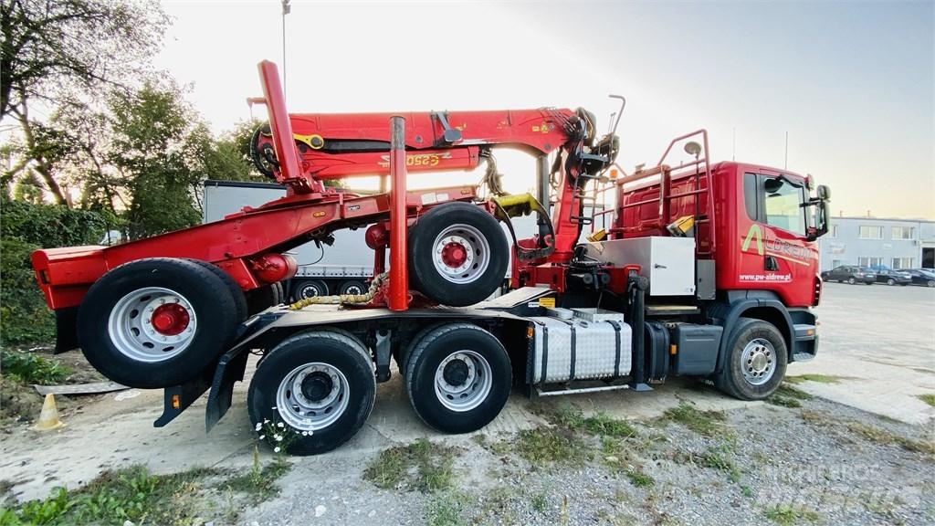 Scania R500 Nákladné vozidlá na prepravu dreva