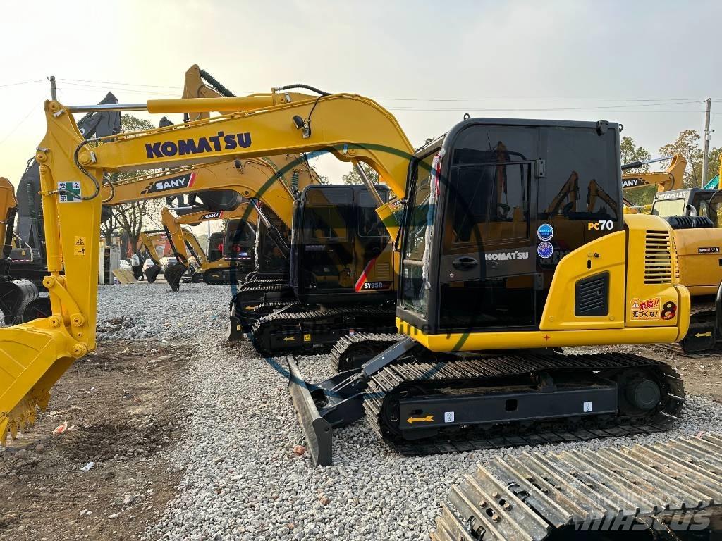 Komatsu PC 70 Mini rýpadlá < 7t