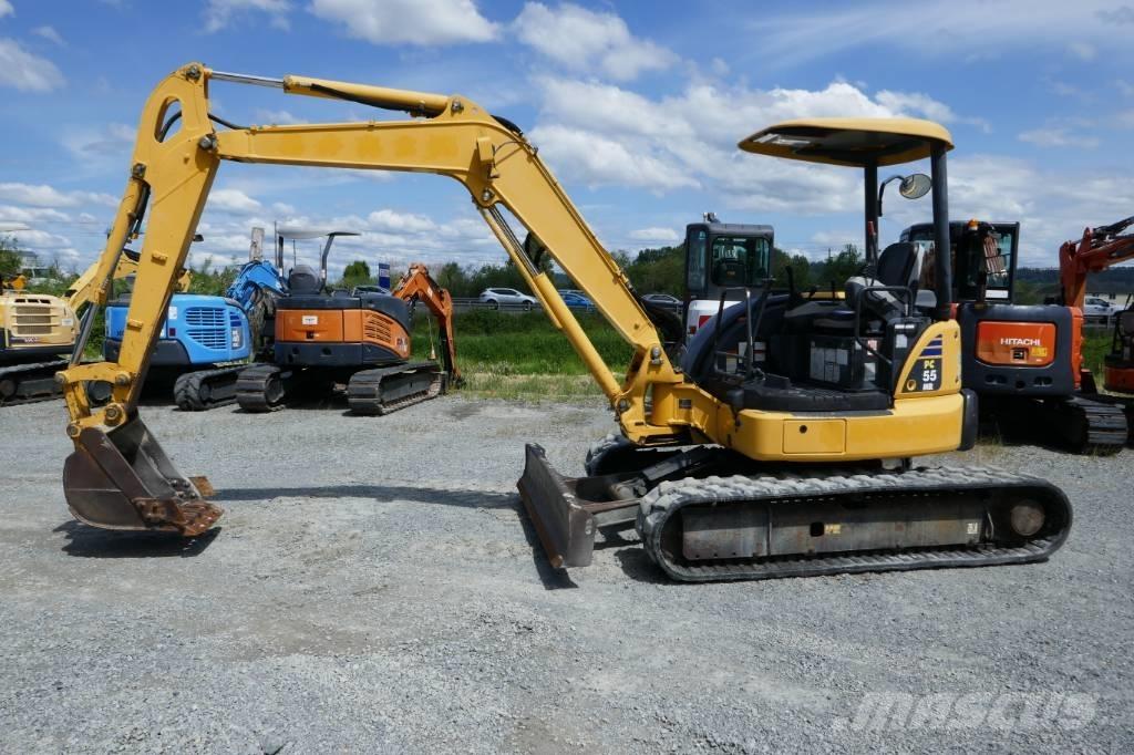 Komatsu PC 55 MR-3 Mini rýpadlá < 7t