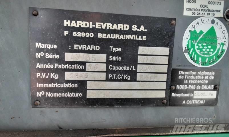 Evrard Alpha 2500 Samohybné postrekovače