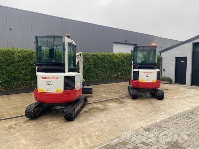Takeuchi TB 23 R Mini rýpadlá < 7t