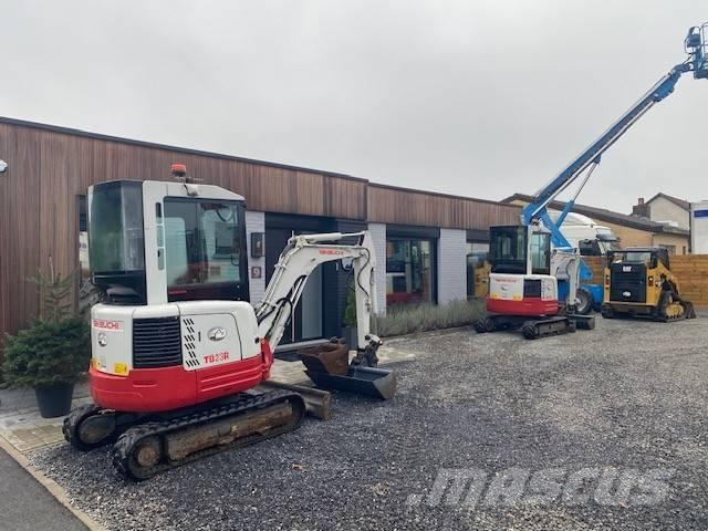 Takeuchi TB 23 R Mini rýpadlá < 7t