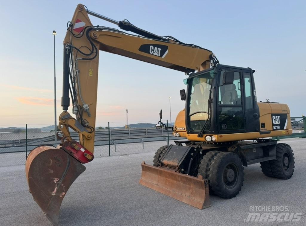 CAT M 316 D Kolesové rýpadlá
