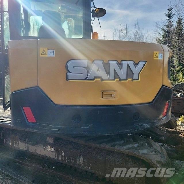 Sany SY 80 U Pásové rýpadlá
