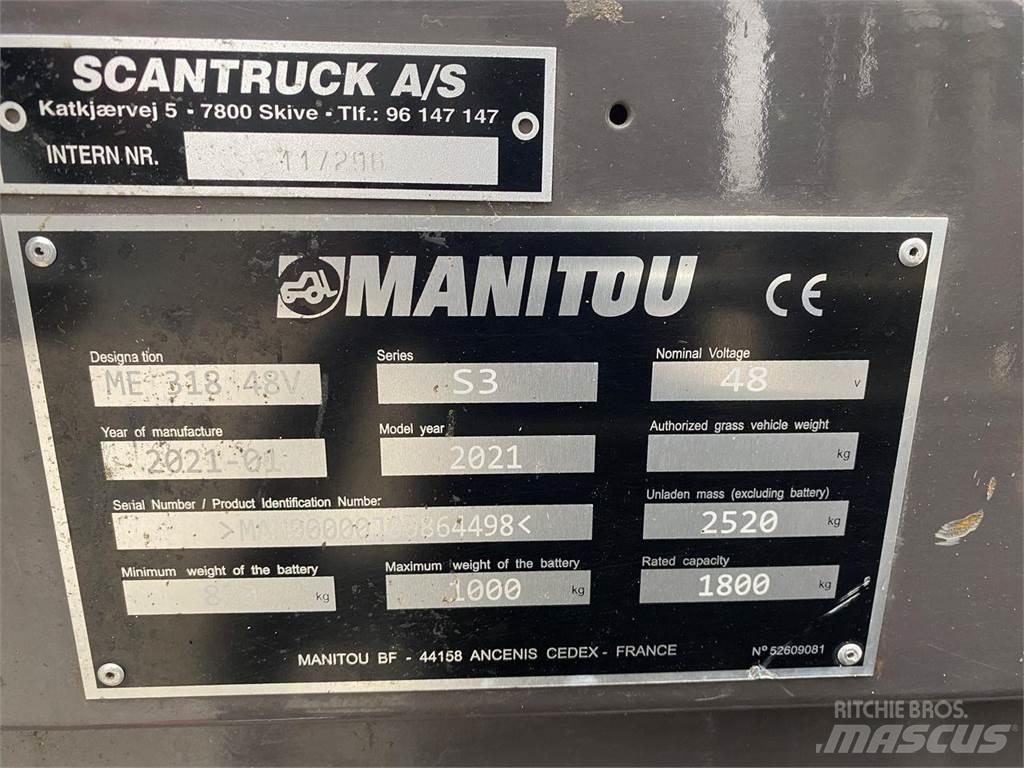 Manitou ME318 Akumulátorové vozíky