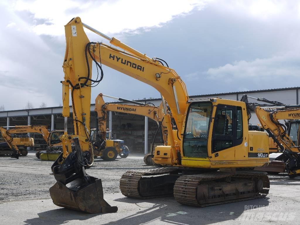 Hyundai R 140 LC-7 Pásové rýpadlá