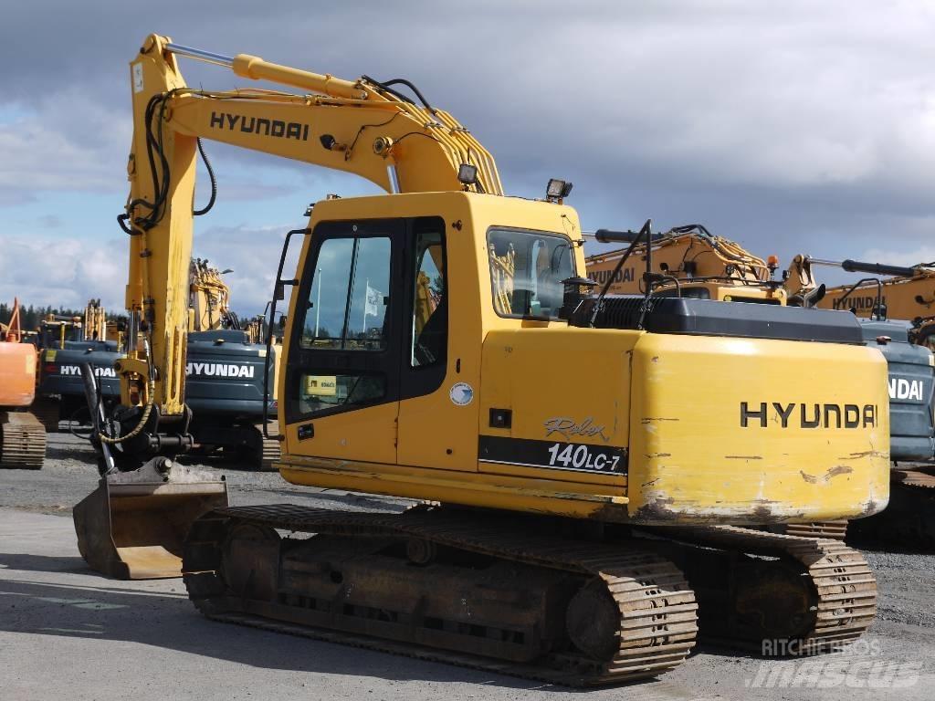 Hyundai R 140 LC-7 Pásové rýpadlá