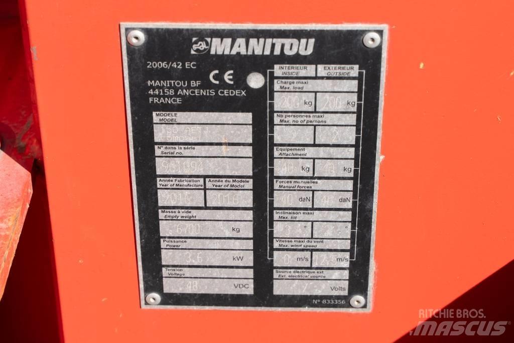 Manitou AETJ 150 Kĺbové plošiny