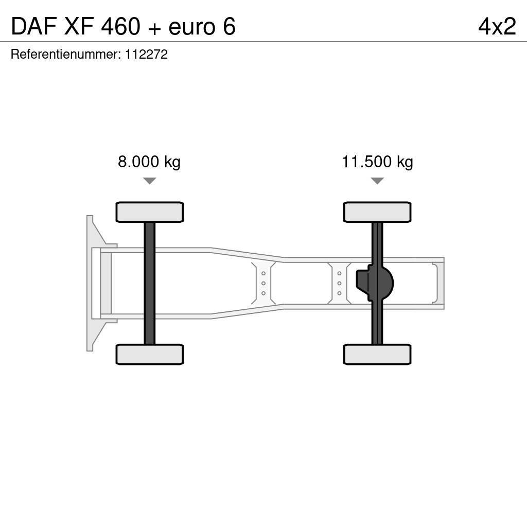 DAF XF 460 + euro 6 Ťahače