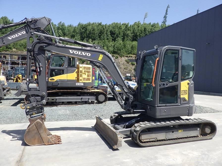Volvo ECR 50 F Mini rýpadlá < 7t