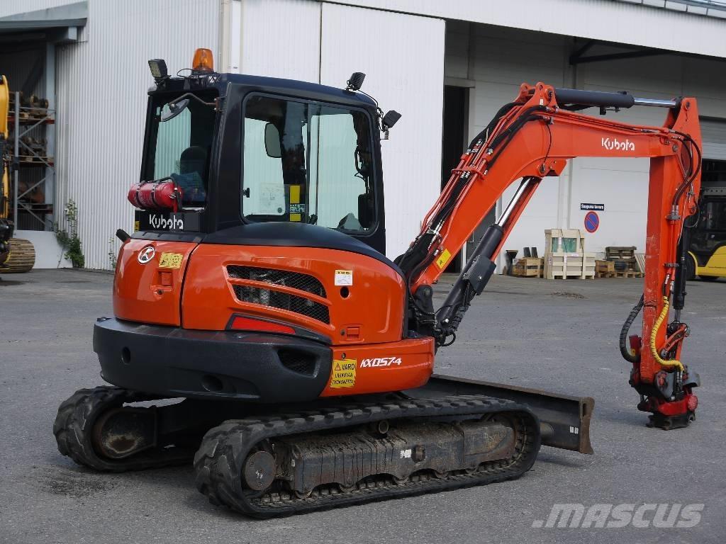 Kubota U 57-4 Mini rýpadlá < 7t