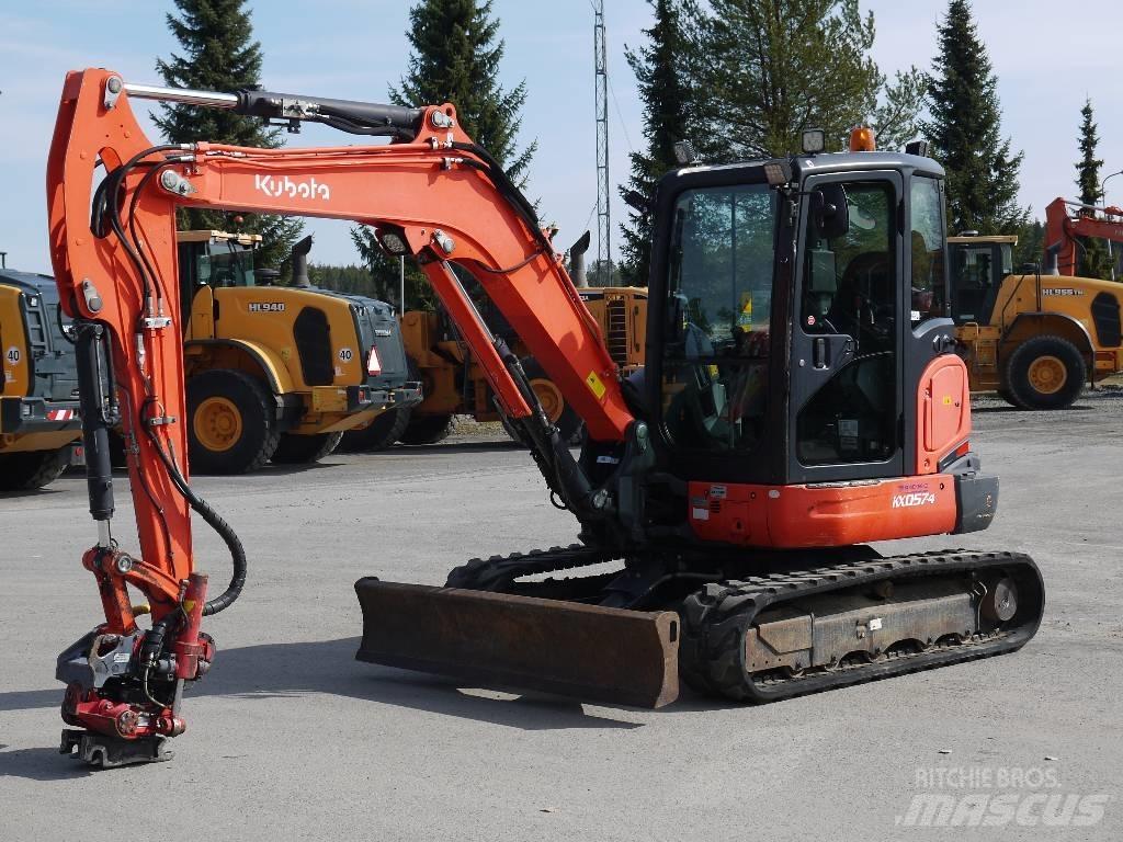 Kubota U 57-4 Mini rýpadlá < 7t