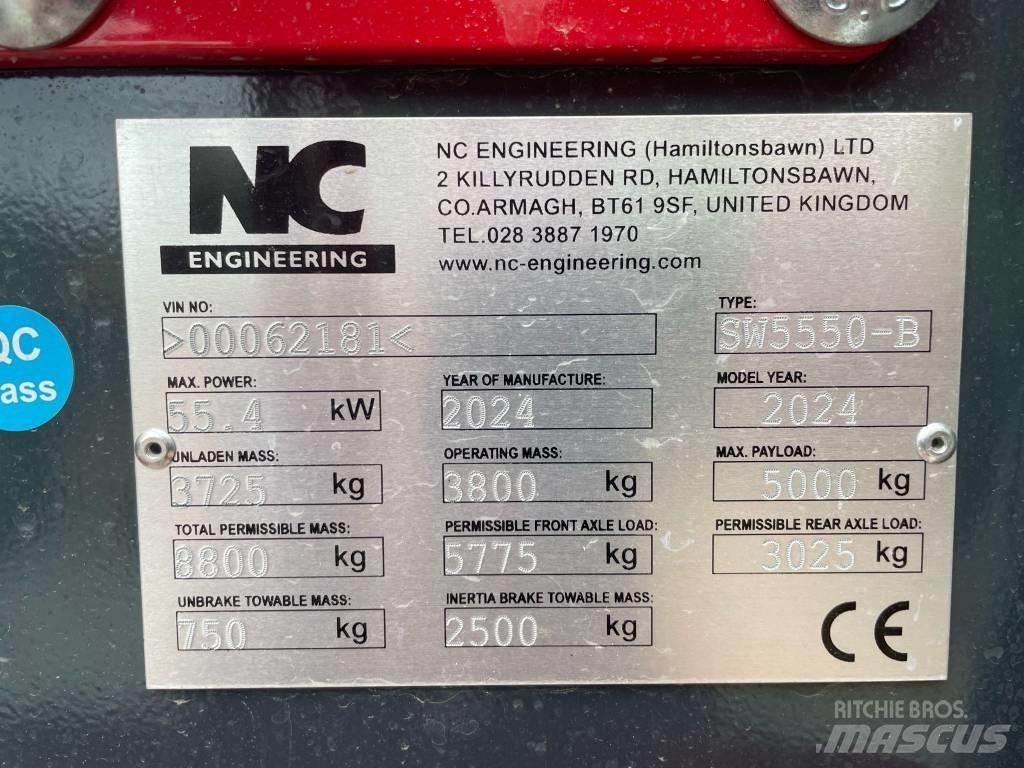  Dumper NC SW5550-B Kĺbové nákladné autá